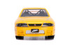 Leon's Nissan Skyline GT-R (BCNR33), Yellow - Jada Toys 99515 - 1/32 scale Diecast Model Toy Car
