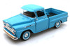 Diecast Car w/Trailer - 1958 Chevy Apache Fleetside, Light 79311 - 1/24 scale Diecast Model Toy Car