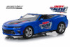 Diecast Car w/Trailer - 2018 Chevy Camaro SS Convertible, 102 Running Indy 500 Presented by PennGrade Motor Oil 500 Festival Event Car - Greenlight 18248 - 1/24 Scale Diecast Model Toy Car