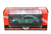 Diecast Car w/Trailer - 2018 Ford Mustang GT 5.0, Green - Motor Max 79352MGN - 1/24 Diecast Car