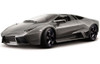 Diecast Car w/Trailer - Lamborghini Reventon, Gray - Bburago 21041 - 1/24 scale Diecast Car