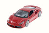 Diecast Car w/Trailer - Ferrari 488 GTB, Red - Bburago 26013D - 1/24 Scale Diecast Model Toy Car (Brand New, but NOT IN BOX)