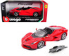 Diecast Car w/Trailer - Ferrari LaFerrari F70 Aperta, Red - Bburago 18-26022RD - 1/24 Diecast Car