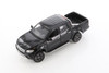 Diecast Car w/Trailer - Mercedes-Benz X-Class Pickup, Black - Welly 24100/4D - 1/24 scale Diecast Model Toy Car