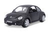 Diecast Car w/Trailer - Volkswagen New Beetle, Black - Maisto 31975BK - 1/25 scale Diecast Car