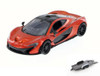 Diecast Car w/Trailer - McLaren P1, Orange - Motor Max 79325OR - 1/24 Scale Diecast Model Toy Car