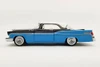 1956 Chrysler New Yorker St. Regis, Stardust Blue and Raven Black - Acme A1809007 - 1/18 scale Diecast Model Toy Car