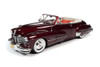 1947 Cadillac Series 62 Convertible, Burgundy - Auto World AW273 - 1/18 scale Diecast Model Toy Car