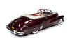 1947 Cadillac Series 62 Convertible, Burgundy - Auto World AW273 - 1/18 scale Diecast Model Toy Car