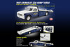 Goodyear Tires 1967 Chevy C30 Ramp Truck, Blue and White - Acme A1801706 - 1/18 scale Diecast Car