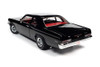 Nickey 1966 Chevy Biscayne Coupe, Tuxedo Black - Auto World AMM1259 - 1/18 scale Diecast Car