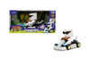 Fart Karts - Cool Wipes with 5 Fart Sounds, White - Jada Toys 32789 - Diecast Model Toy Car
