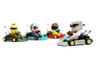 Fart Karts - Cool Wipes with 5 Fart Sounds, White - Jada Toys 32789 - Diecast Model Toy Car