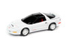 1996 Pontiac Trans Am, Bright White - Johnny Lightning JLCG025/48B - 1/64 scale Diecast Model Toy Car