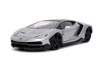 Lamborghini Centenario, Gray and Black - Jada Toys 32277/4 - 1/24 scale Diecast Model Toy Car