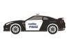 Oceanside Police California 2015 Nissan GT-R, Black & White - Greenlight 42960D - 1/64 Diecast Car