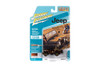 Jeep CJ-5, Mocha Brown Metallic - Johnny Lightning JLSP150/24A - 1/64 scale Diecast Model Toy Car