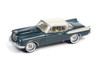 1957 Studebaker Golden Hawk, Woodsmoke Gray Poly - Johnny Lightning JLCG025/48A - 1/64 scale Diecast Model Toy Car