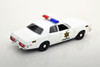 Hazzard County Sheriff 1975 Dodge Coronet, White - Greenlight 84104 - 1/24 scale Diecast Car