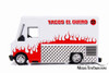 Taco Truck, White - Jada 30879DP1 - 1/32 Scale Diecast Model Toy Car