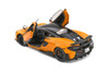 2018 McLaren 600LT Coupe, Orange and Black - Solido S1804501 - 1/18 scale Diecast Model Toy Car