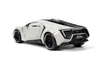Lykan Hypersport, White and Black - Jada Toys 32947/4 - 1/24 scale Diecast Model Toy Car