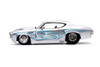1969 Chevy Chevelle SS, Silver - Jada Toys 32702 - 1/24 scale Diecast Model Toy Car