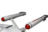 Classic U.S.S. Enterprise (50th Anniversary Ed), Star Trek - AMT AMT947/12, 1/650 Plastic Model Kit