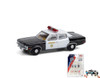 Diecast Police Car w/Police Figurines - Los Angeles County Sheriff 1973 AMC Matador, Gone in Sixty Seconds - Greenlight 44910A/48 - 1/64 scale Diecast Model Toy Car