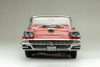 1958 Ford Fairlane 500 Open Convertible, Torch Red & Raven Black - Sun Star 5264 - 1/18 Diecast Car