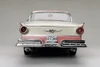 1957 Ford Fairlane 500 Skyliner, Coral Pink & Colonial White - Sun Star 1344 - 1/18 Diecast Car