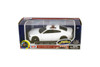2011 Dodge Charger Pursuit Unmarked w/ Lights & Sounds, White - Motor Max 79532 - 1/24 Diecast Car