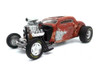 1934 Blown Altered Coupe, Rusted Steel Red - GMP 18979 - 1/18 scale Diecast Model Toy Car