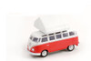 1964 Volkswagen Samba w/Camp'otel Rooftop Sleeper Tent, Red - Greenlight 38010A - 1/64 Diecast Car