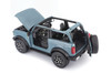 2021 Ford Bronco Badlands, Blue - Maisto 31457BL - 1/18 scale Diecast Model Toy Car
