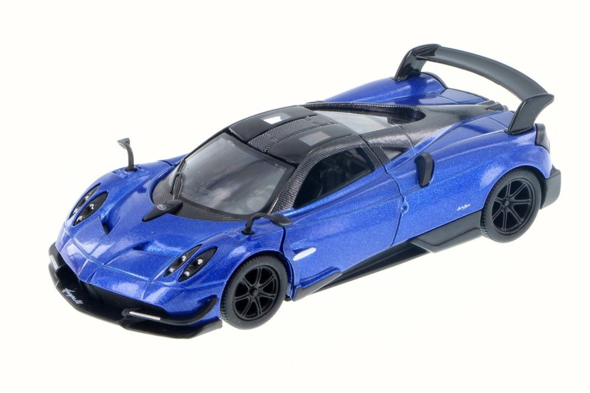 2016 Pagani Huayra BC, Blue Kinsmart 5400D 1/38 Scale Diecast Model