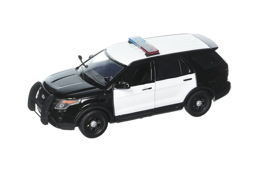 Motormax 79476 Ford Police Interceptor Utility 2015 1/43 – Bianco Diecast - Foto 2