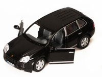 Porsche Cayenne SUV, Black Kinsmart 5075D 1/38 scale Diecast Model Toy Car (Brand New, but