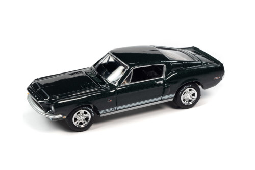 1968 Shelby GT-500KR, Highland Green - Johnny Lightning JLSP172/24B - 1/64 scale Diecast Car