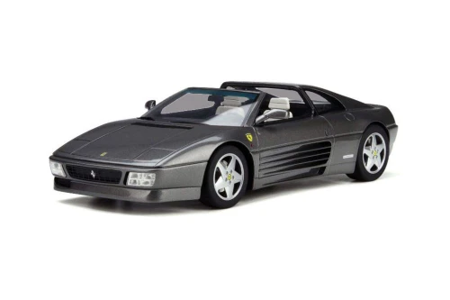 1993 Ferrari 348 GTS Convertible, Grigio Gray - GT Spirit GT332 - 1/18 scale Resin Model Toy Car