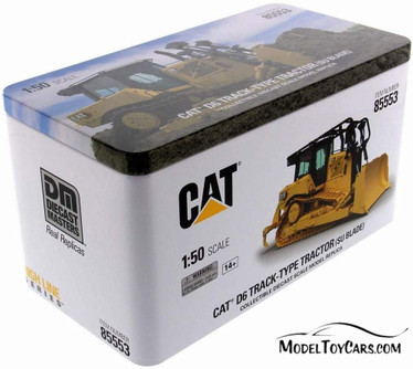 Caterpillar D6 Track-Type Tractor with SU Blade-  85553 - 1/50 scale Diecast Model Toy Car