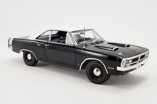 1970 Dodge Dart Swinger 340 Hardtop, Black - Acme A1806407 - 1/18