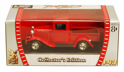 1934 Ford Pickup Truck, Red - Yatming 94232 - 1/43 Scale Diecast Model Toy Car