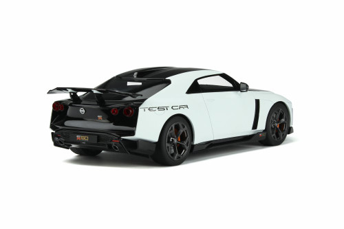 2021 Nissan GT-R50 Test Car, White and Black - GT Spirit GT853 - 1/18 scale Resin Model Toy Car