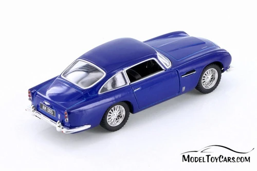 1963 Aston Martin Vulcan Hard Top, Blue - Kinsmart 5406D - 1/38 scale Diecast Model Toy Car
