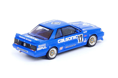 Nissan Skyline2000 GTS-R(EHR31) 1987ミニカー 1987 Nissan Skyline GTS-R (R31), Dark Blue - Inno Models