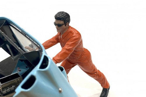 Mechanic Ken Figure, Orange - American Diorama 23902OR - 1/24 scale Figurine - Diorama Accessory