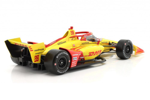 2022 NTT IndyCar Series, #28 Romain Grosjean - Greenlight 11142 - 1/18 scale Diecast Car