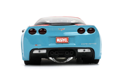 2006 Chevy Corvette Z06 w/ Doctor Strange, Marvel Cars - Jada Toys 32115 - 1/24 scale Diecast Car