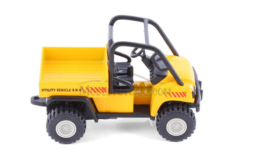 Utility Vehicle, Yellow - Showcasts 2171/3D - Diecast Model Toy Car (1 car, no box)